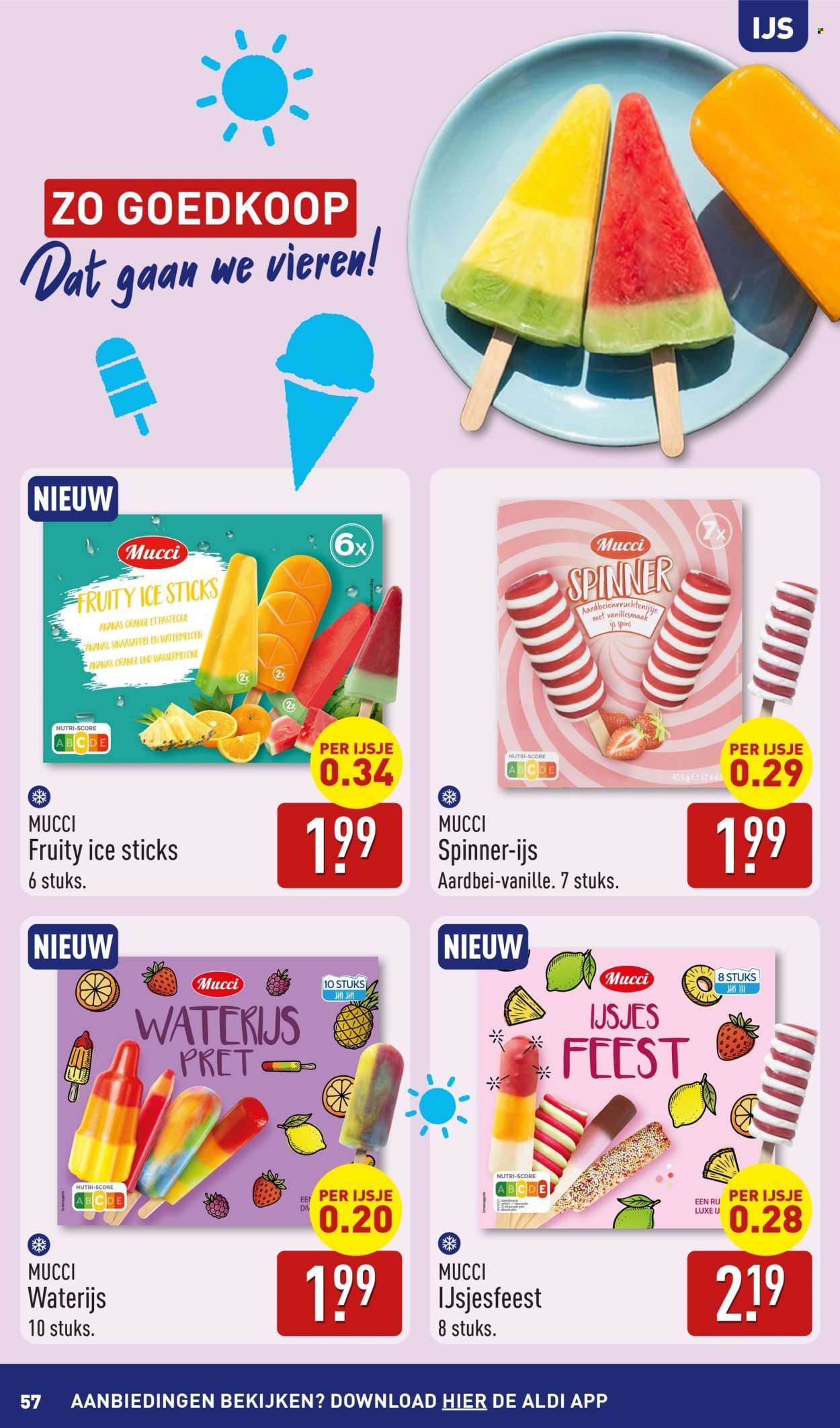 ALDI folder - Buiten eten