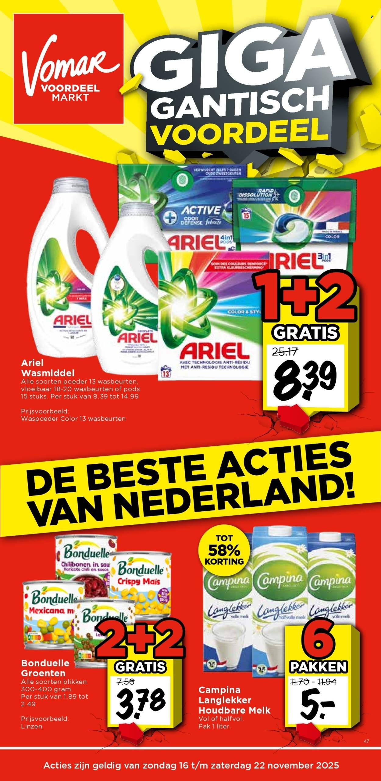 VOMAR folder - Van zondag 16 november 2025