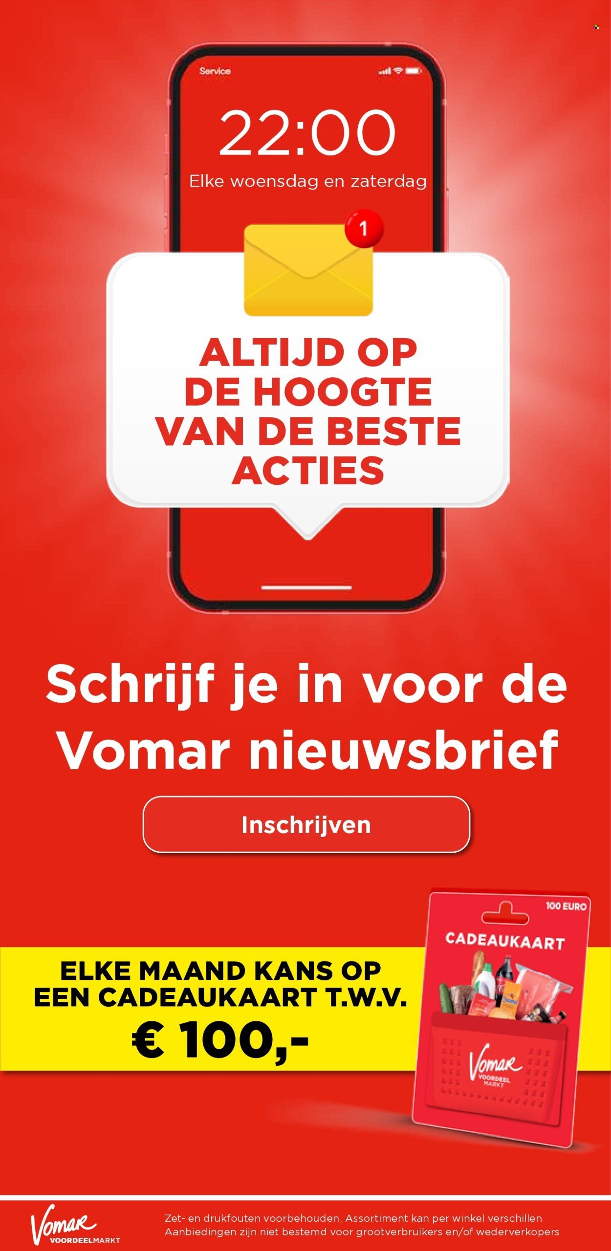 VOMAR folder - Van zondag 16 november 2025