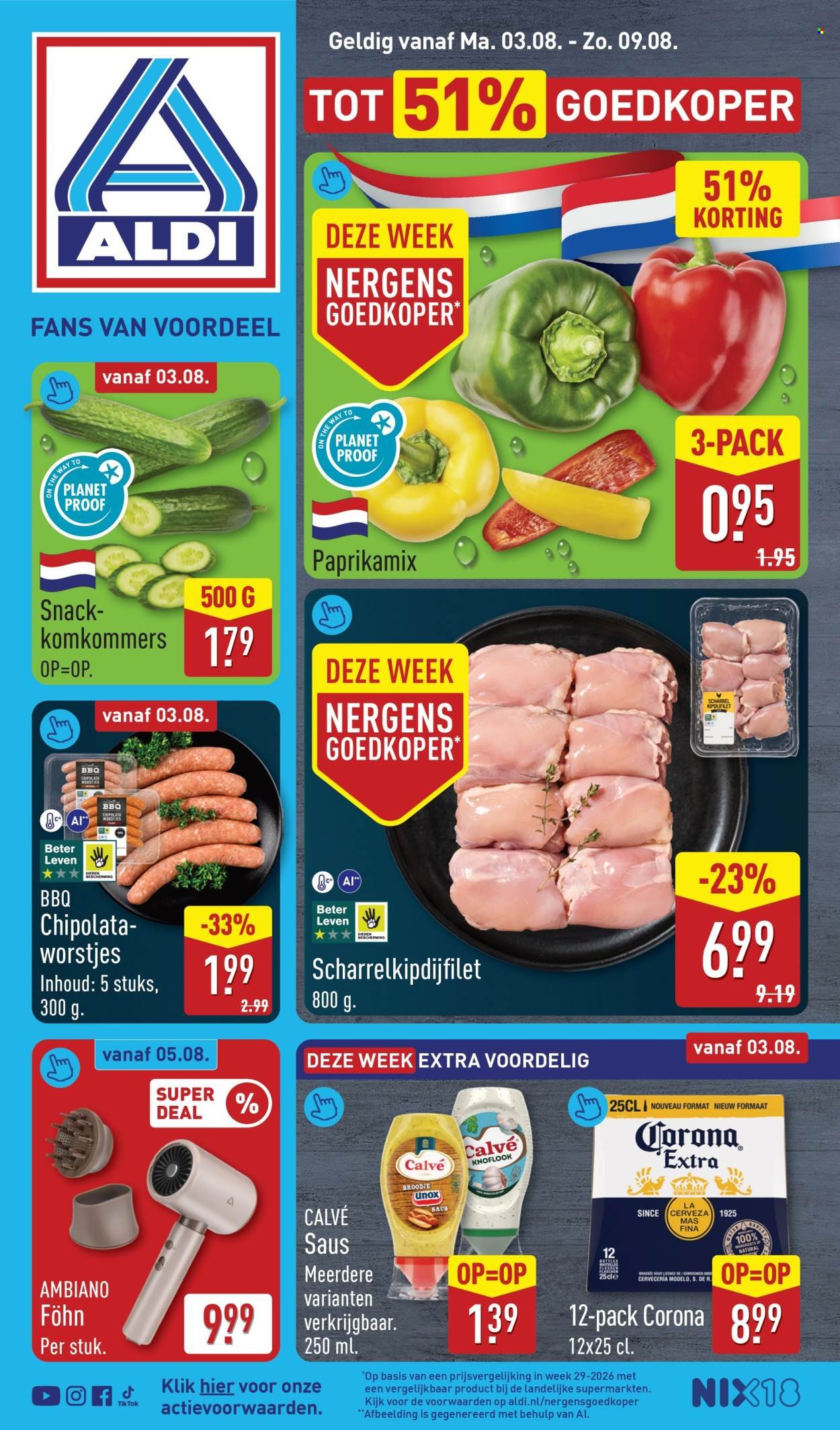ALDI folder - Van maandag 3 augustus 2026