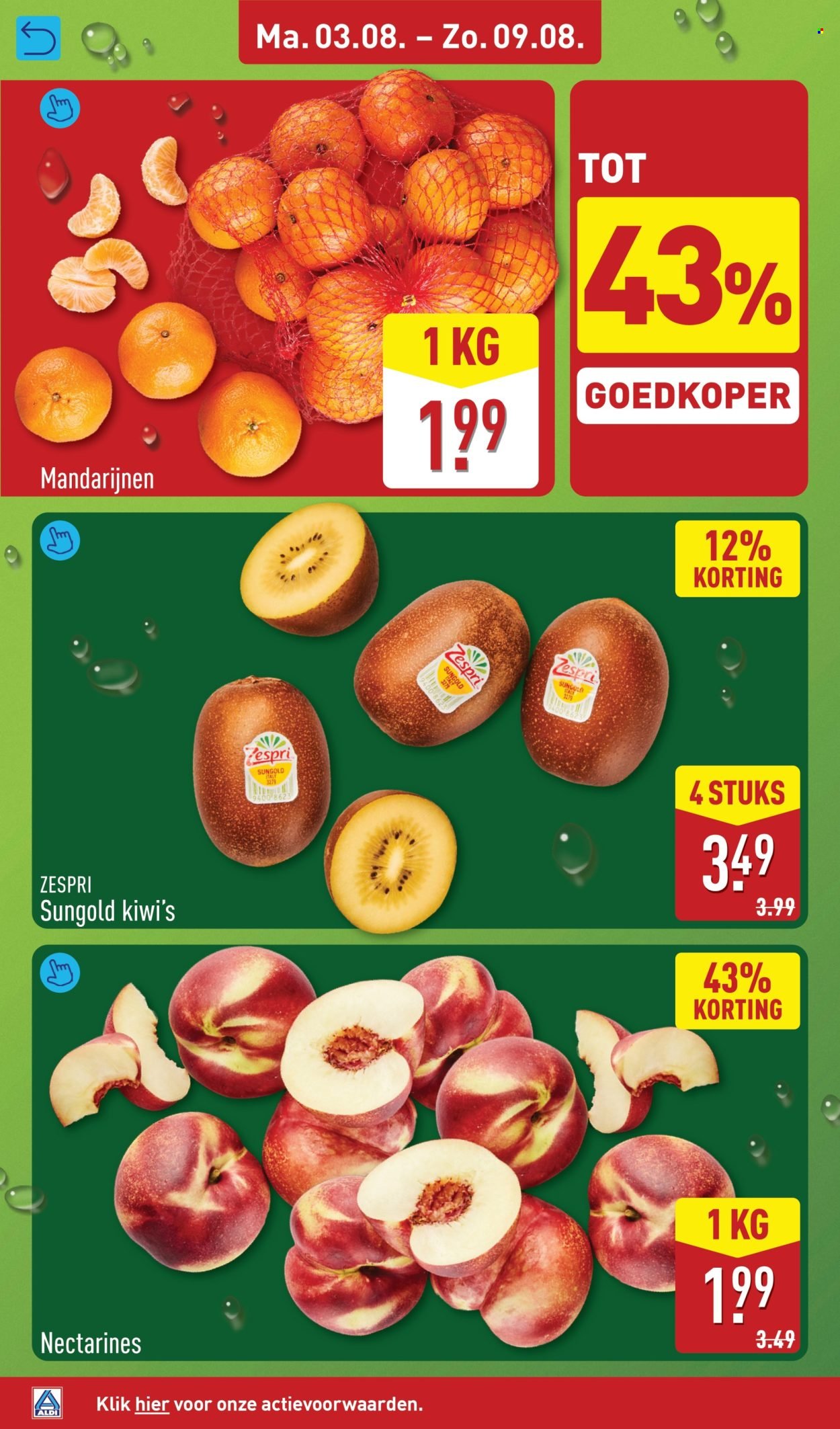 ALDI folder - Van maandag 3 augustus 2026