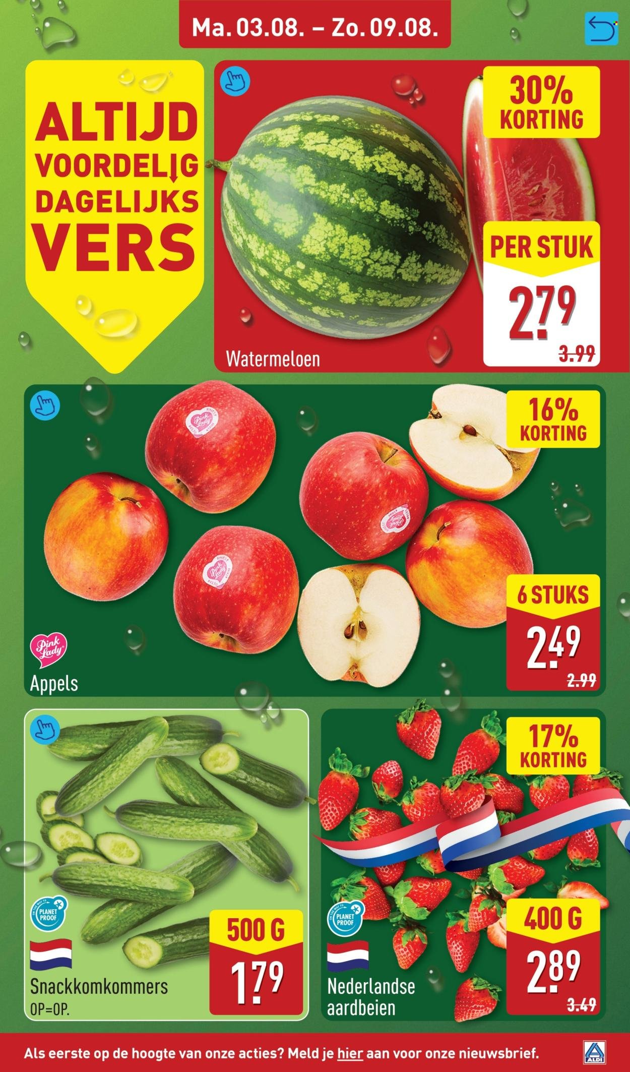 ALDI folder - Van maandag 3 augustus 2026