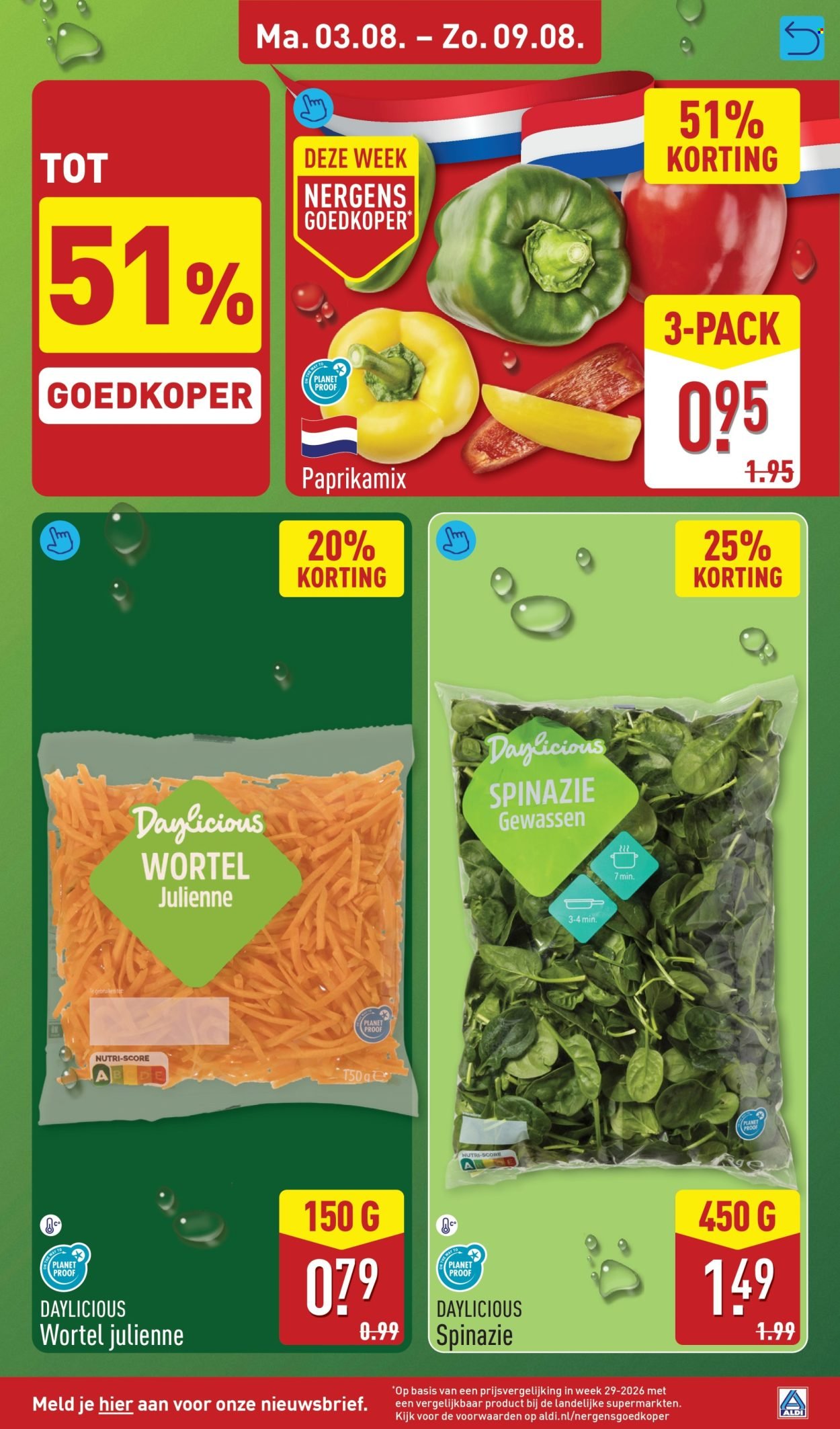 ALDI folder - Van maandag 3 augustus 2026