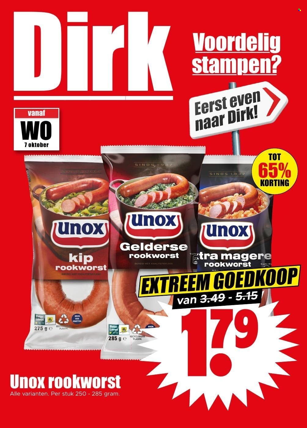 DIRK folder - Volgende week
