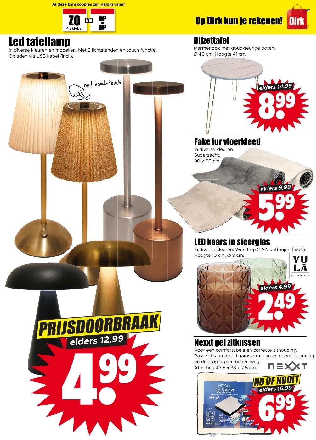 DIRK folder - Volgende week
