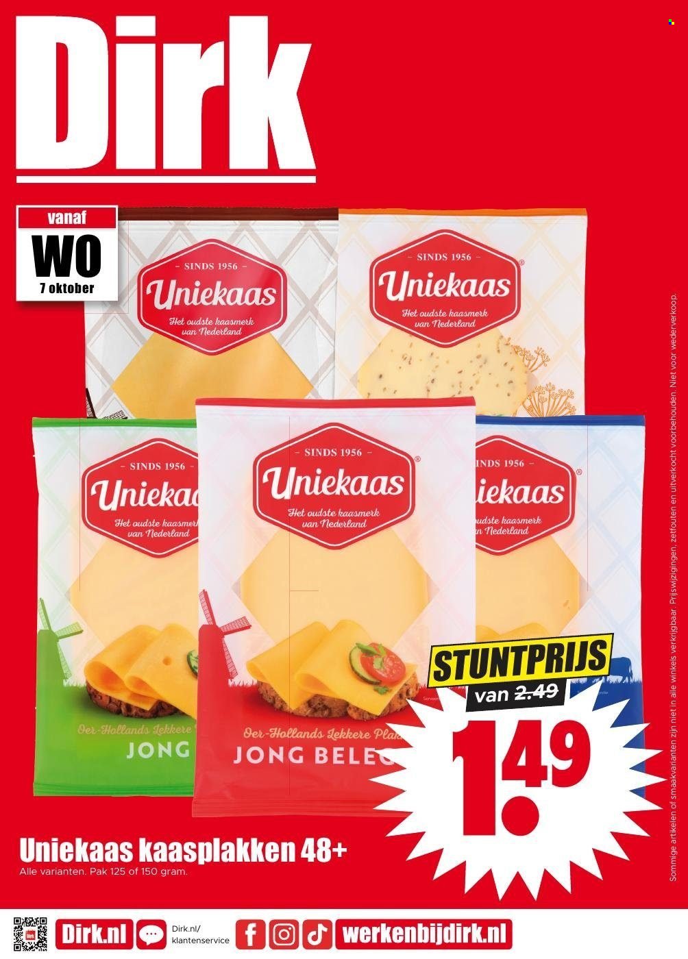 DIRK folder - Volgende week