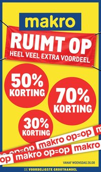 MAKRO folder - Ruimt op