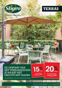 SLIGRO folder - Terras special