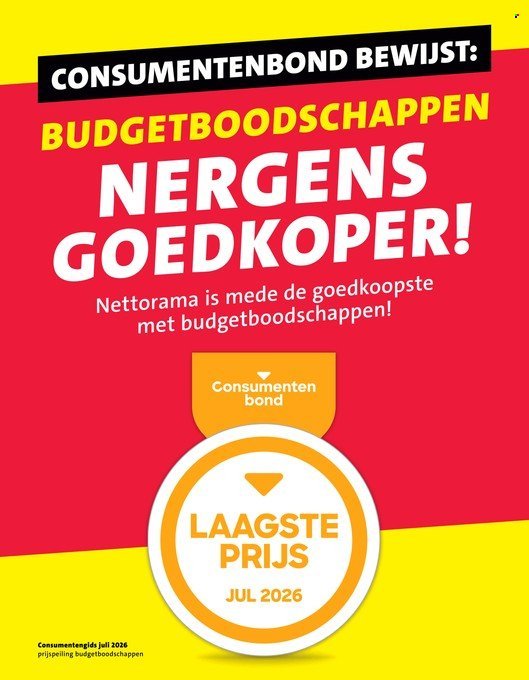 NETTORAMA folder - Van maandag 31 augustus 2026