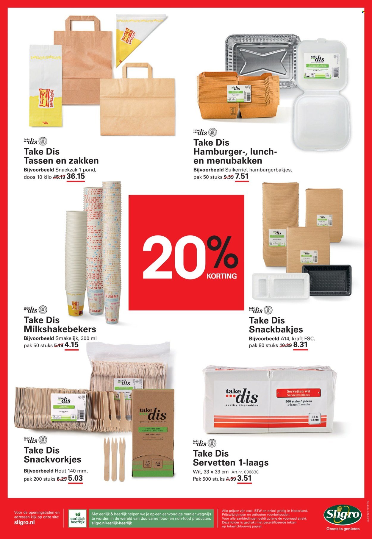 SLIGRO folder - Non-Food