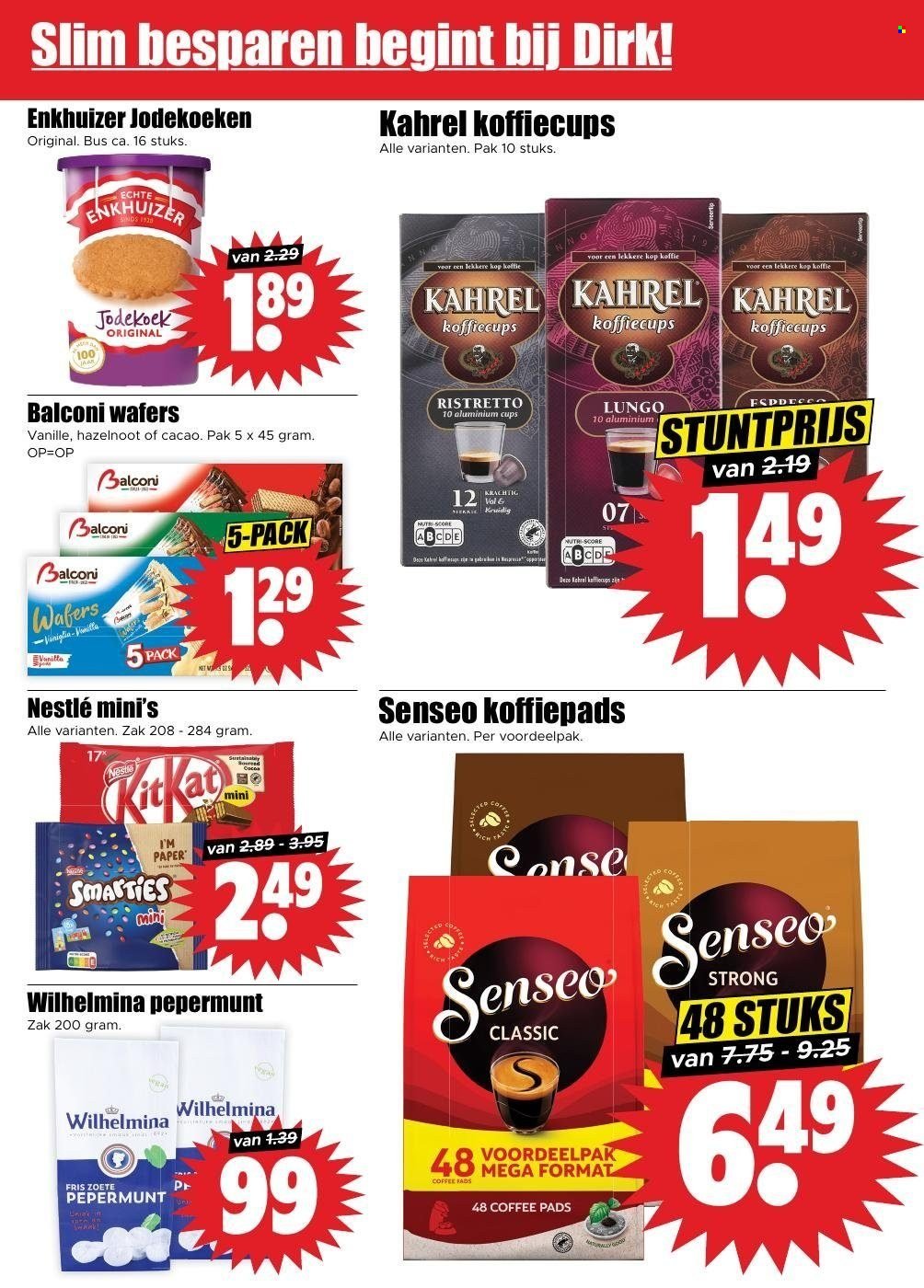 DIRK folder - Volgende week