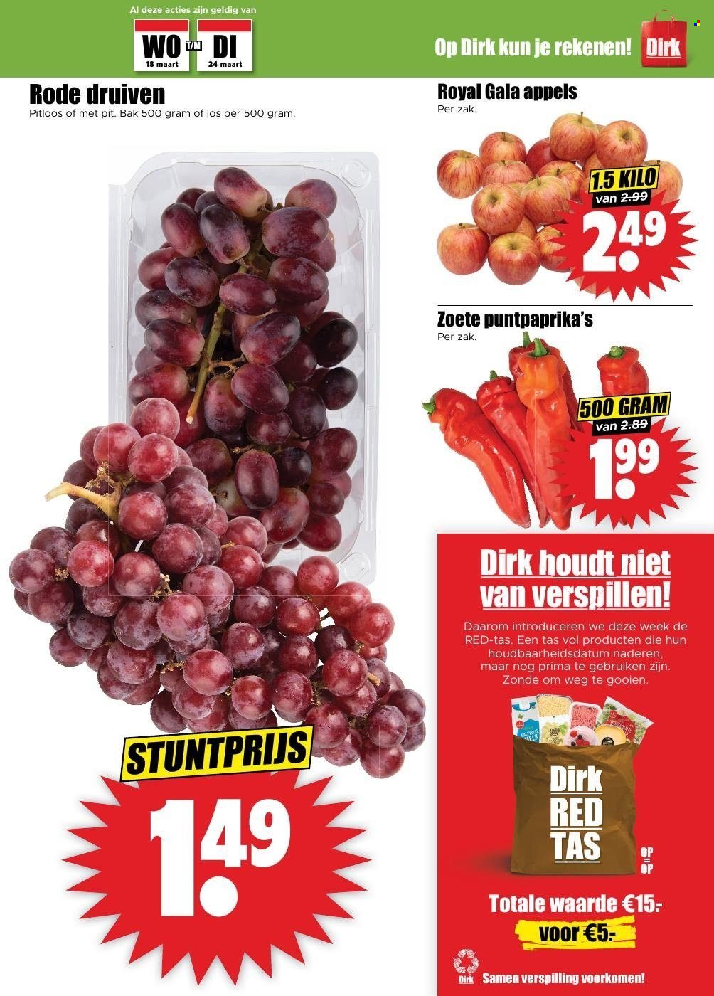 DIRK folder - Volgende week