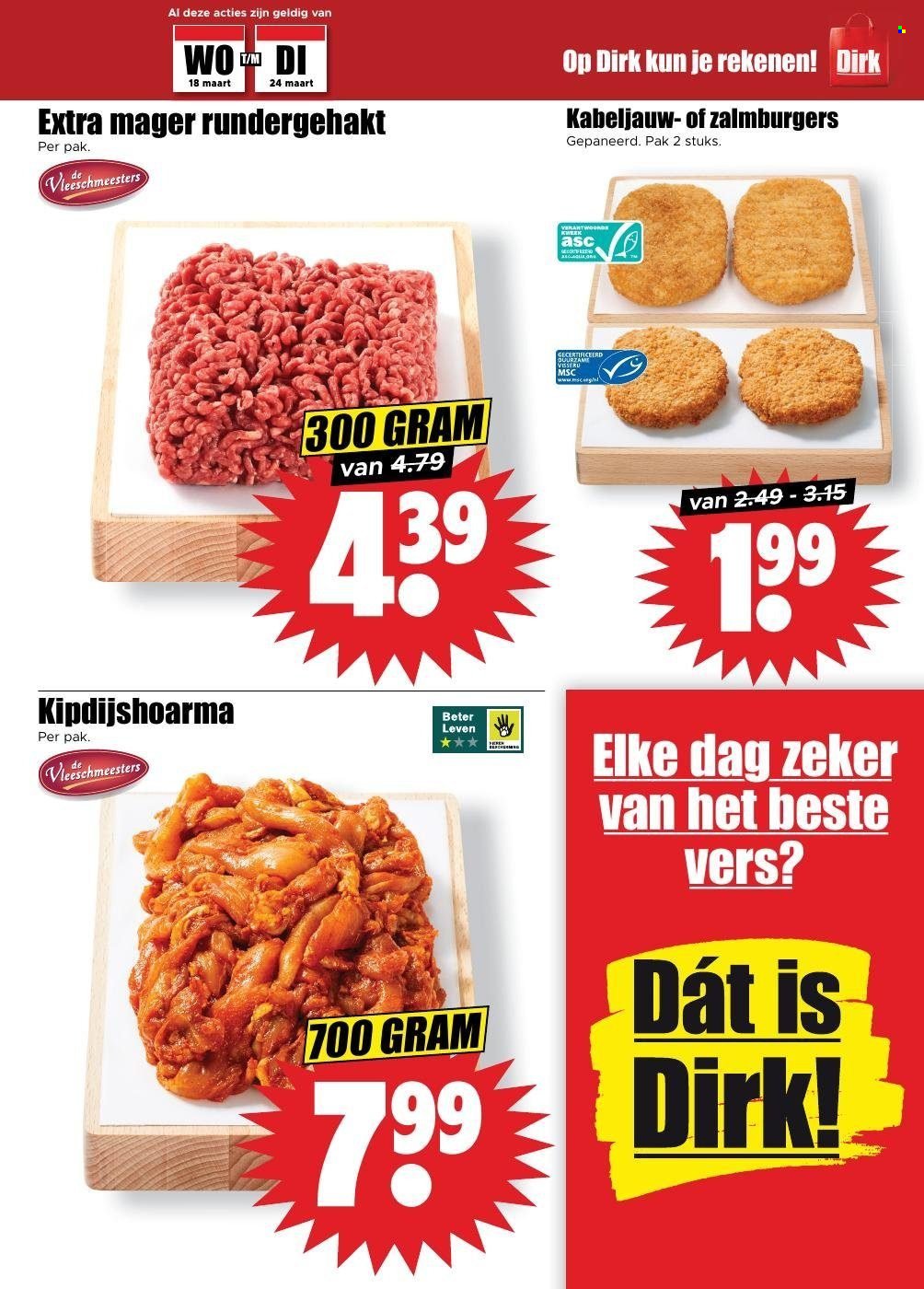 DIRK folder - Volgende week