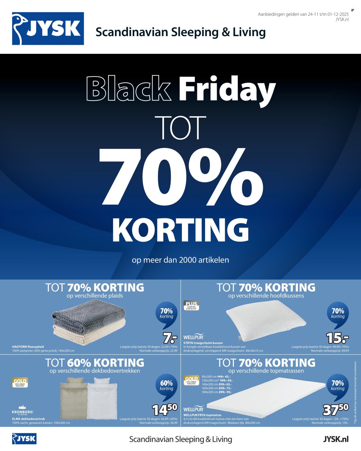 JYSK folder - Aanbieding van de week