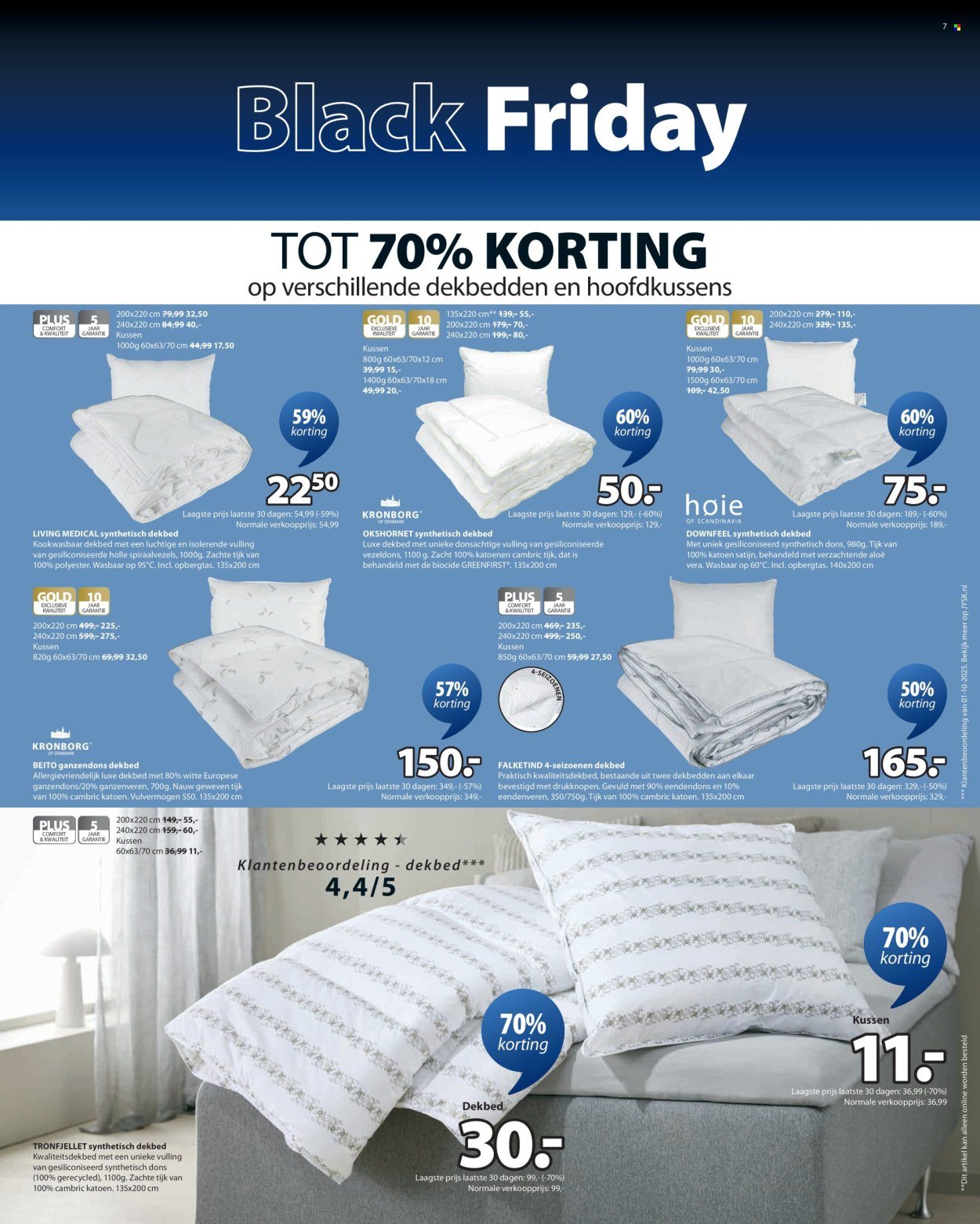 JYSK folder - Aanbieding van de week