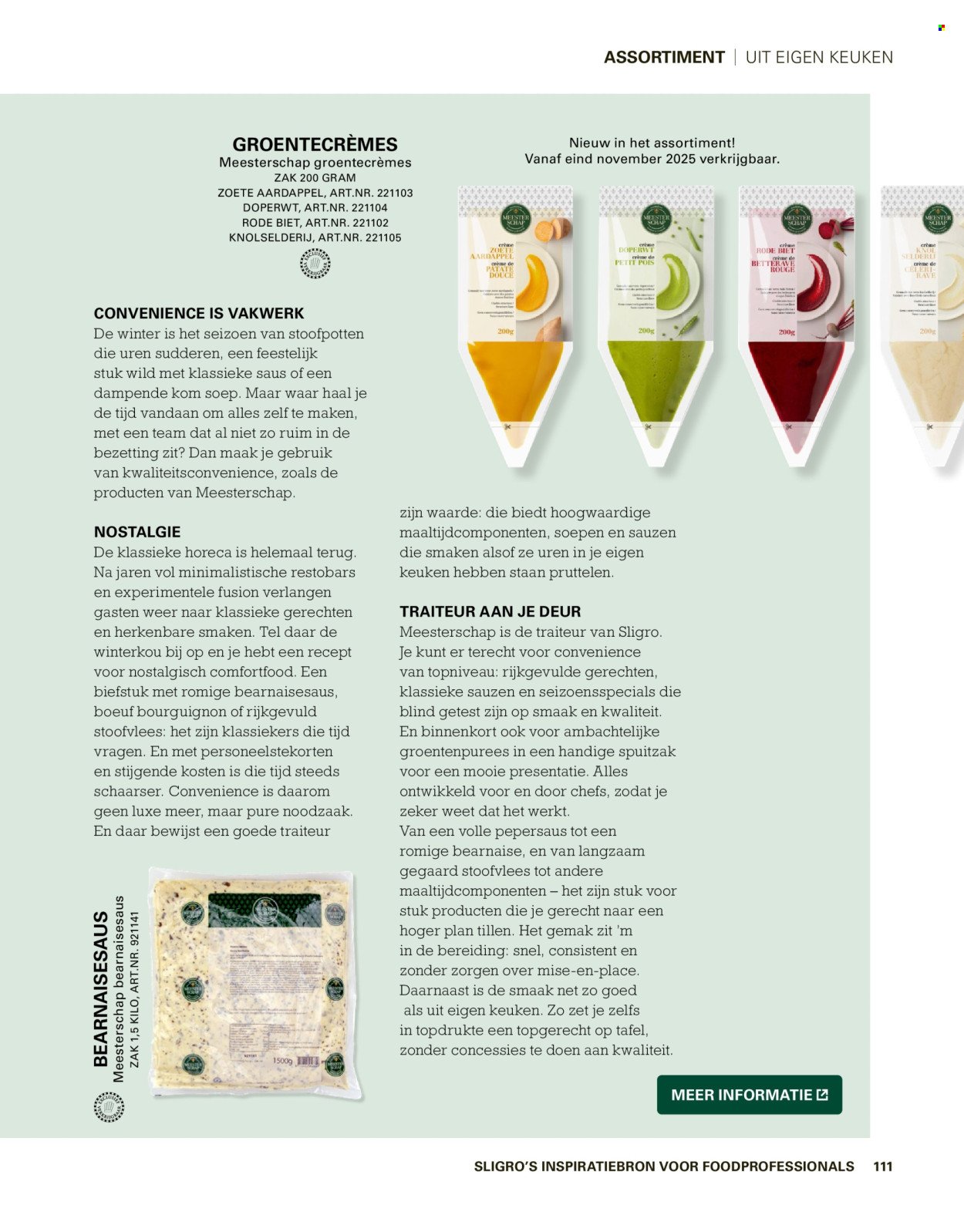 SLIGRO folder - ´T NIEUWE VAKWERK