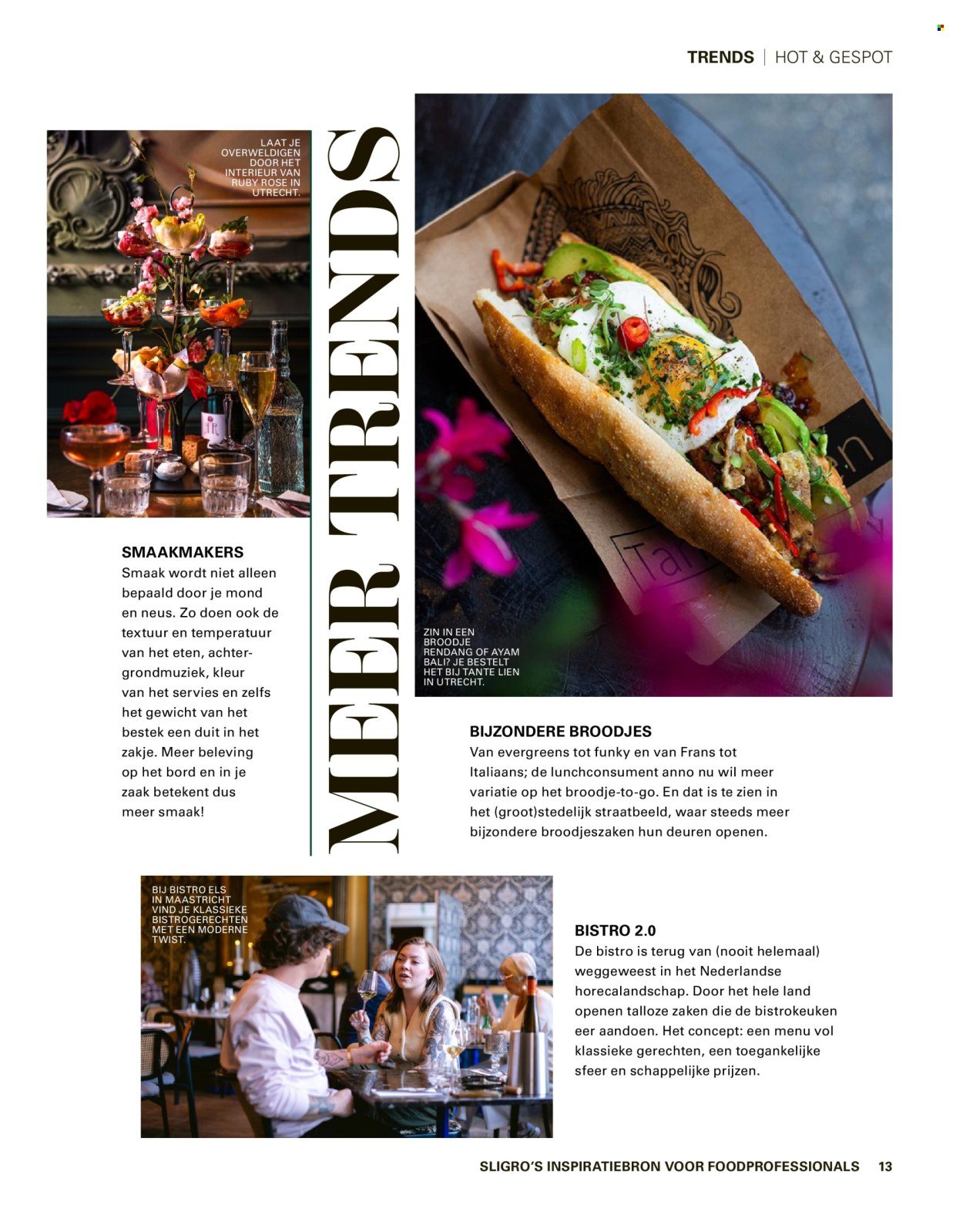 SLIGRO folder - ´T NIEUWE VAKWERK