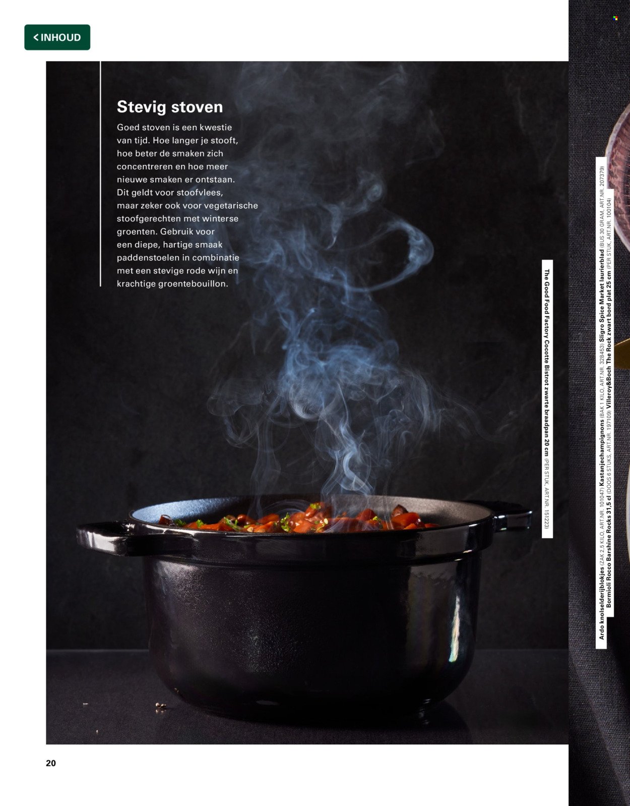 SLIGRO folder - ´T NIEUWE VAKWERK