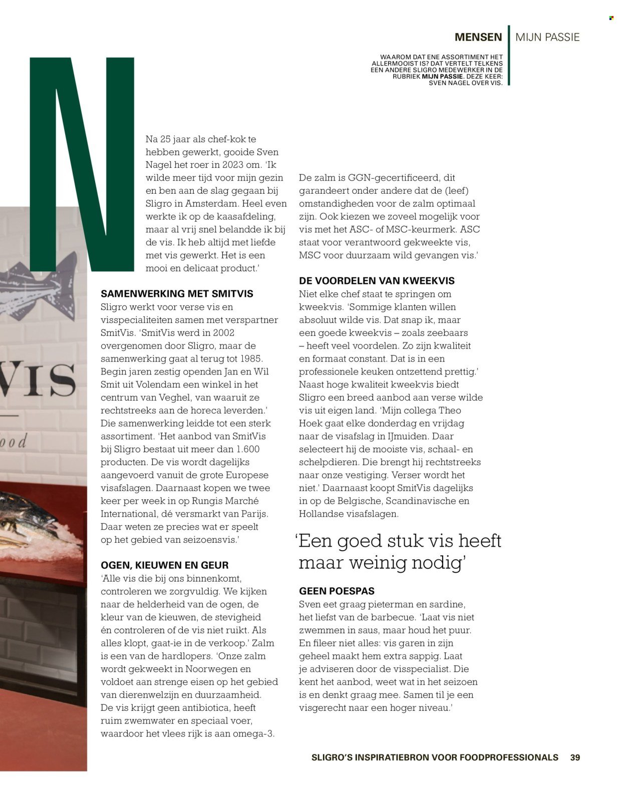 SLIGRO folder - ´T NIEUWE VAKWERK