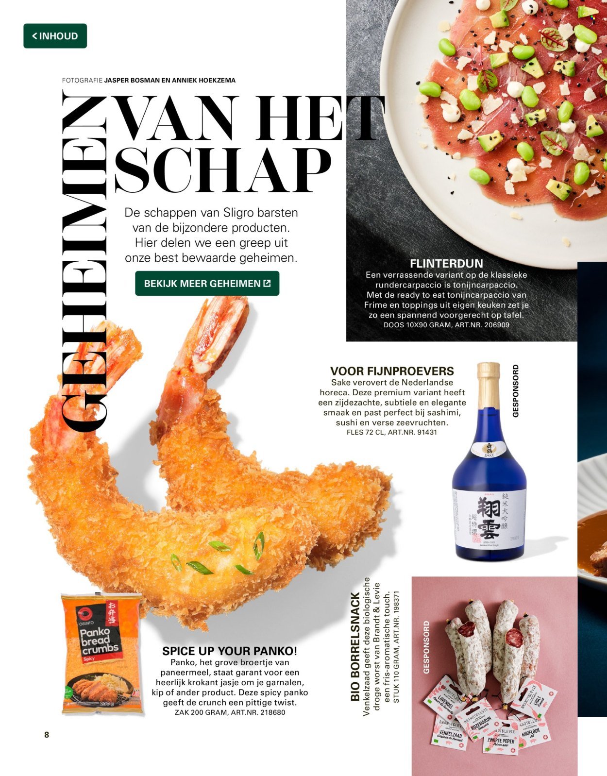 SLIGRO folder - ´T NIEUWE VAKWERK