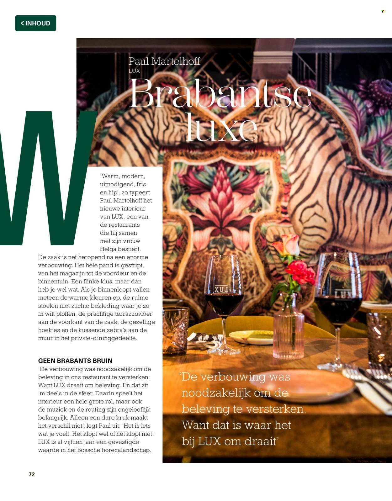 SLIGRO folder - ´T NIEUWE VAKWERK