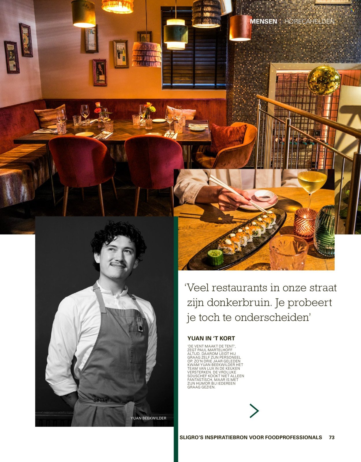 SLIGRO folder - ´T NIEUWE VAKWERK