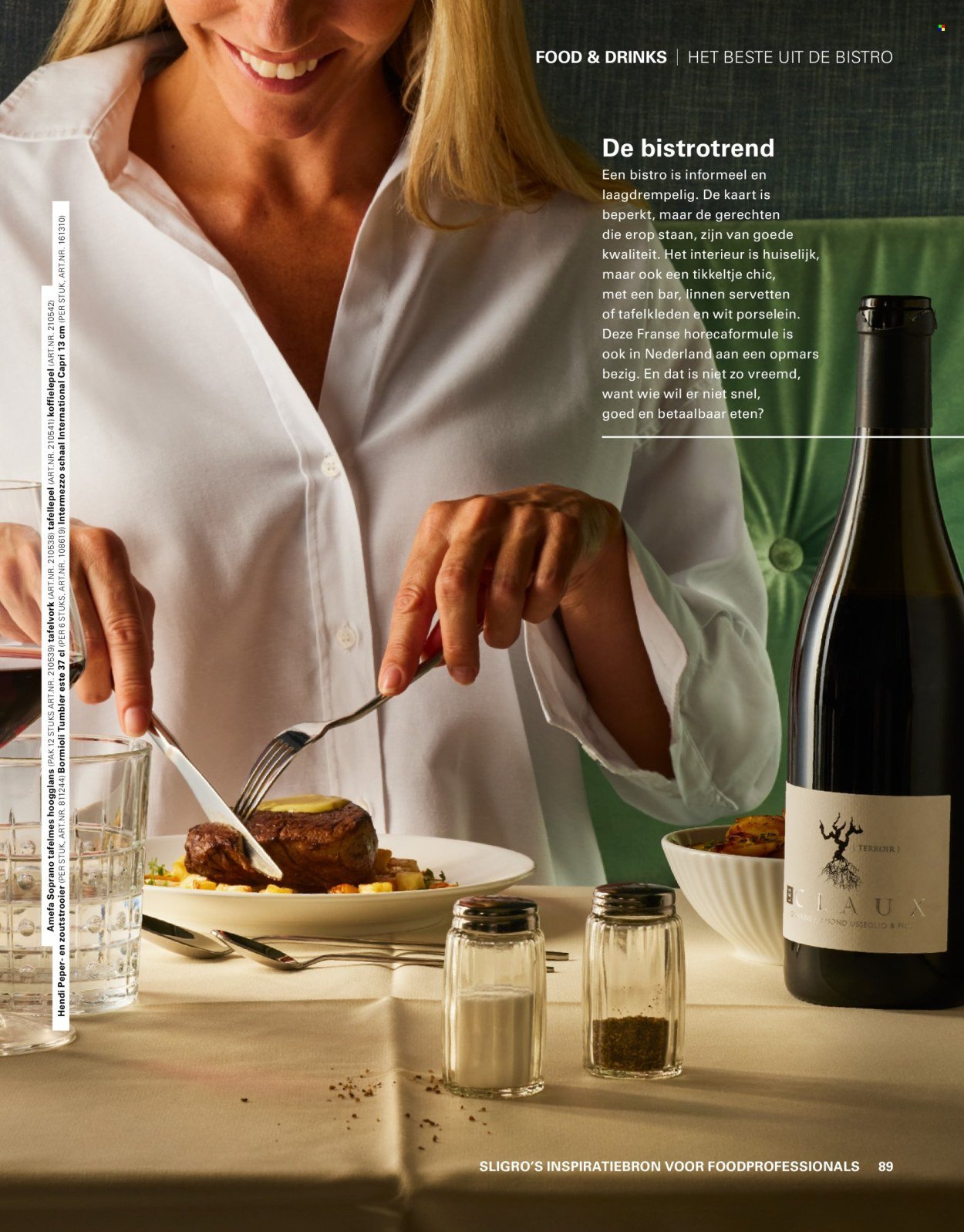 SLIGRO folder - ´T NIEUWE VAKWERK