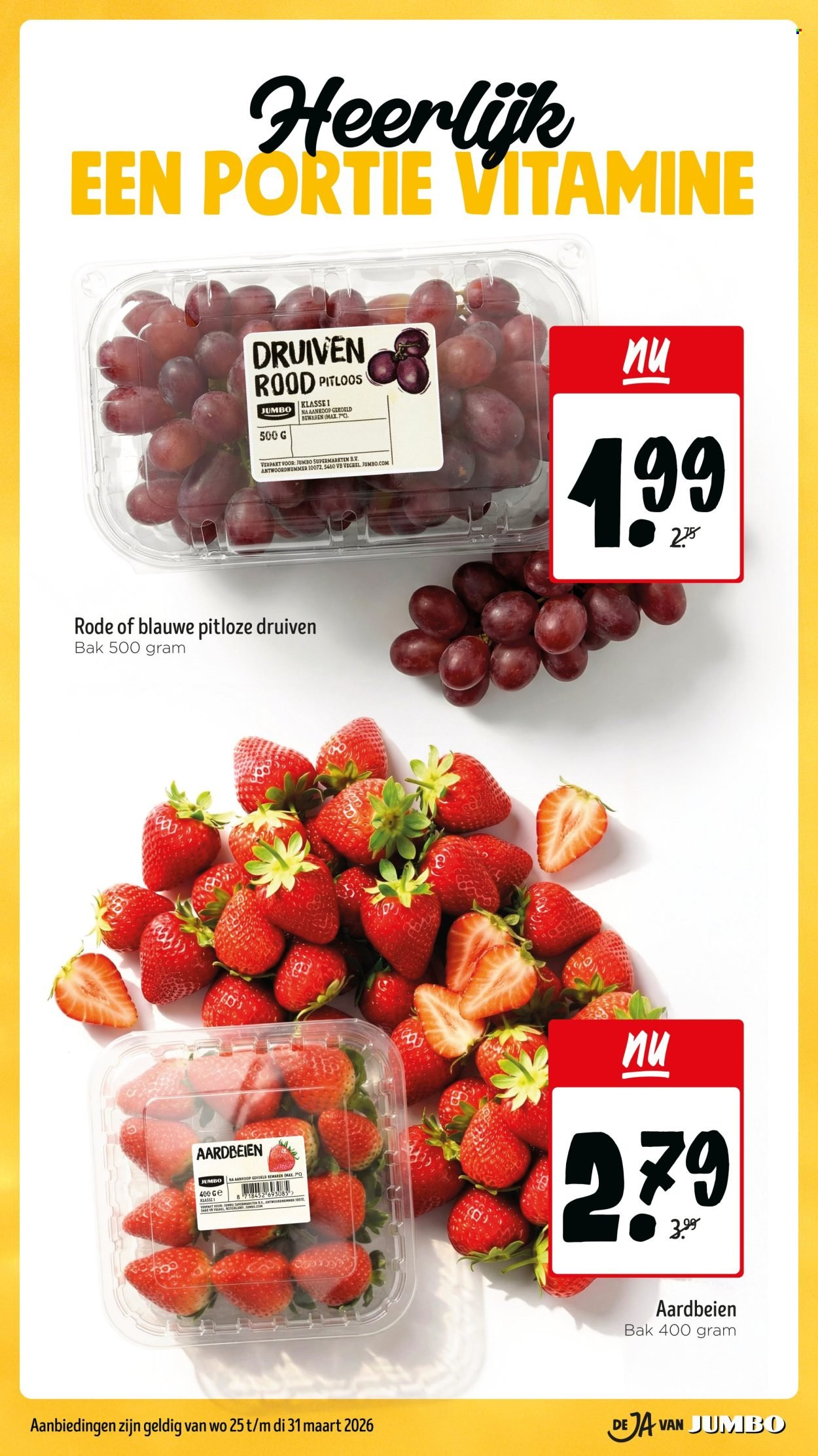 JUMBO folder - Van woensdag 25 maart 2026