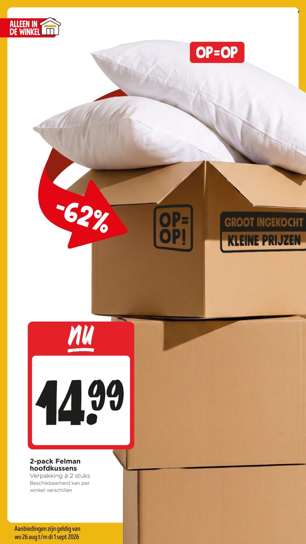 JUMBO folder - Van woensdag 26 augustus 2026