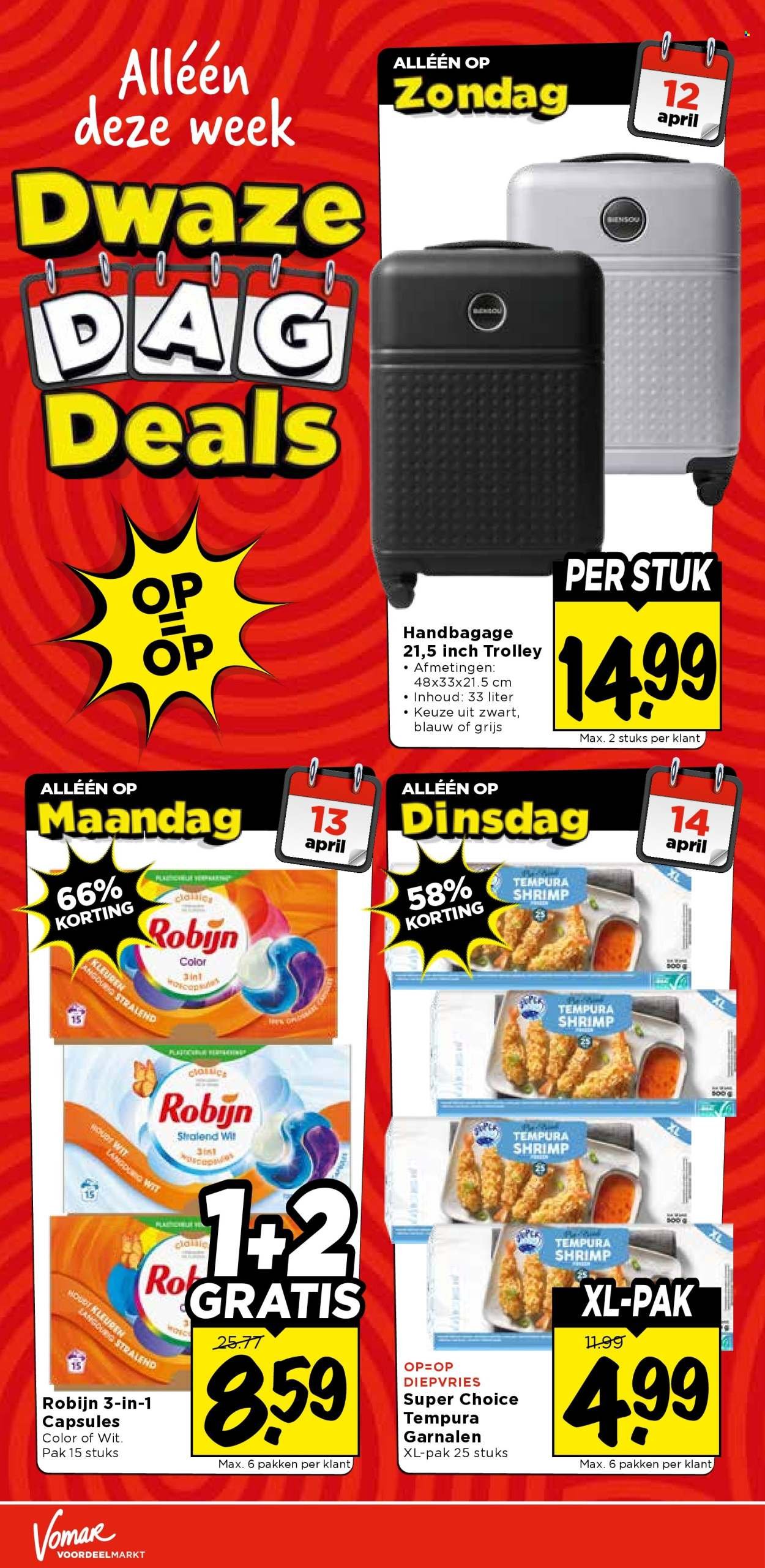 VOMAR folder - Van zondag 12 april 2026