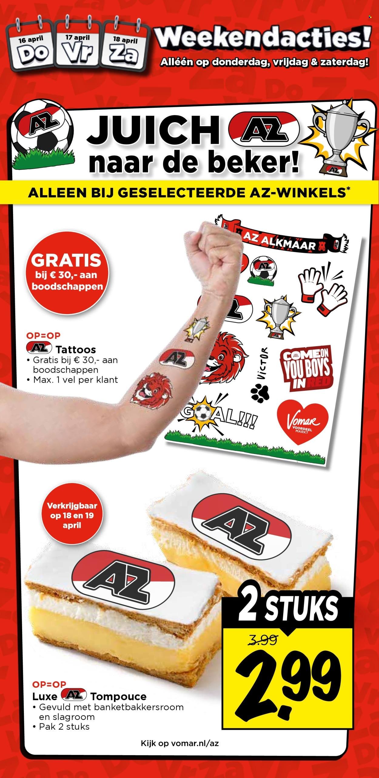 VOMAR folder - Van zondag 12 april 2026