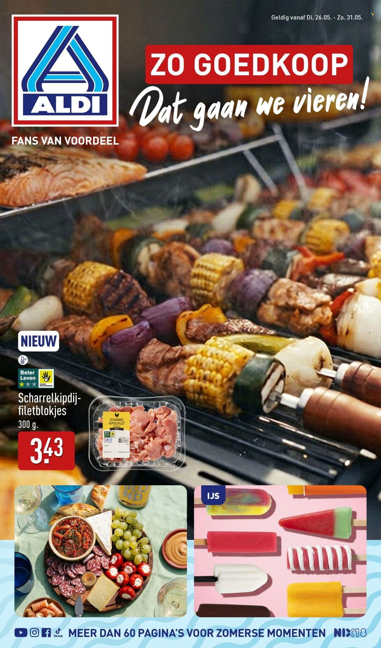 ALDI folder - Buiten eten