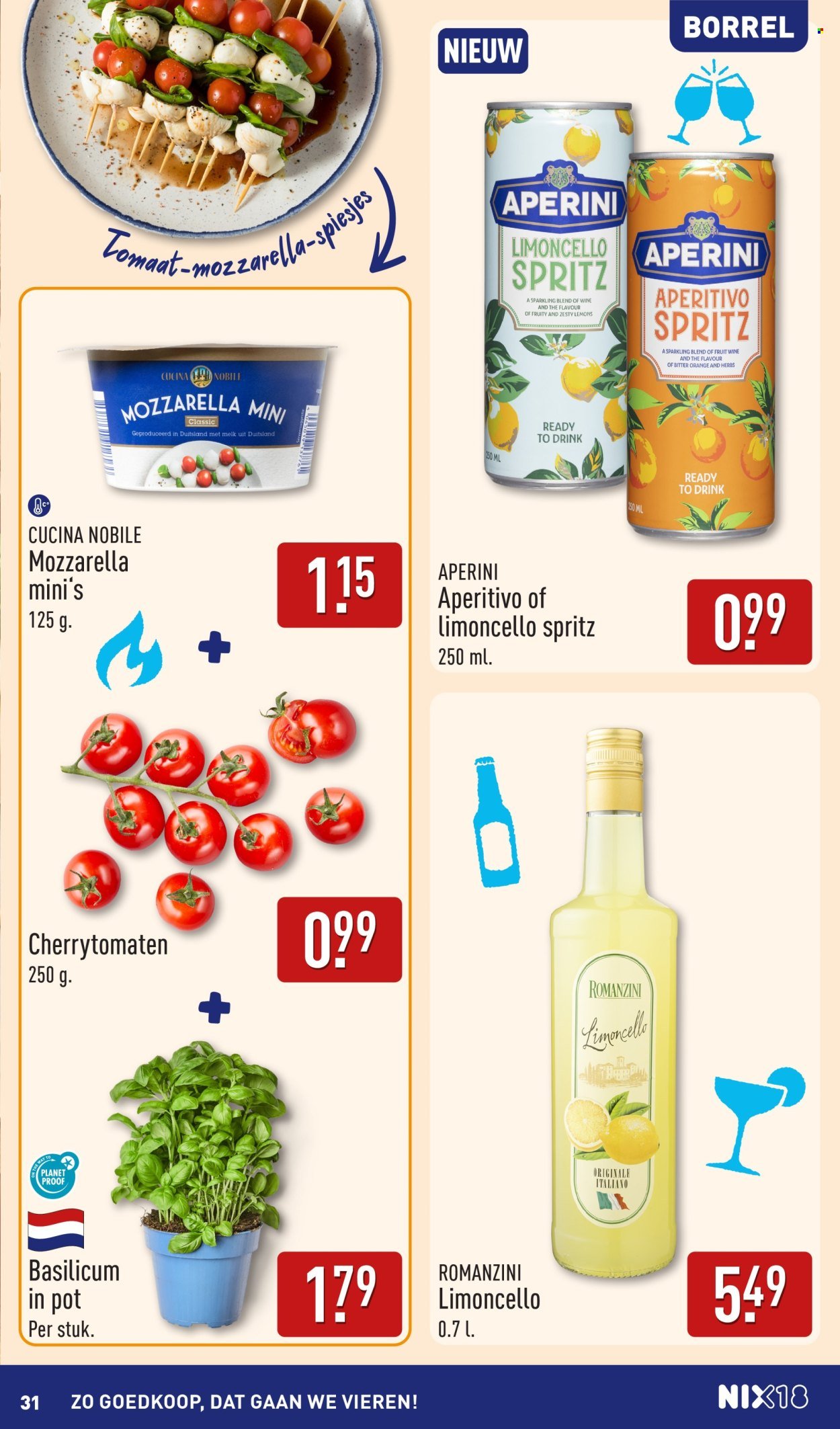 ALDI folder - Buiten eten