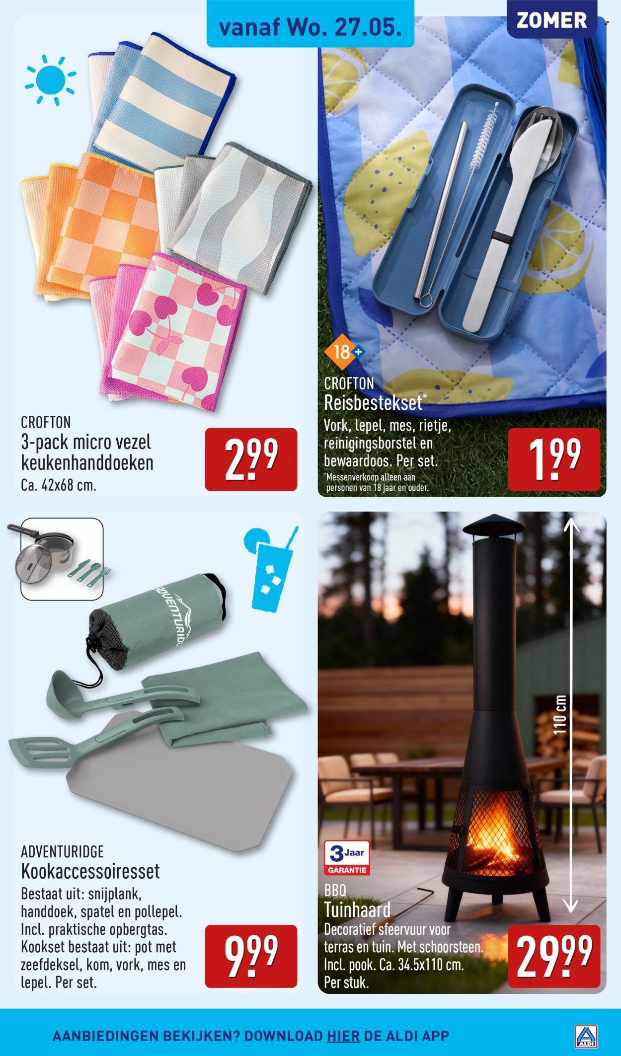 ALDI folder - Buiten eten