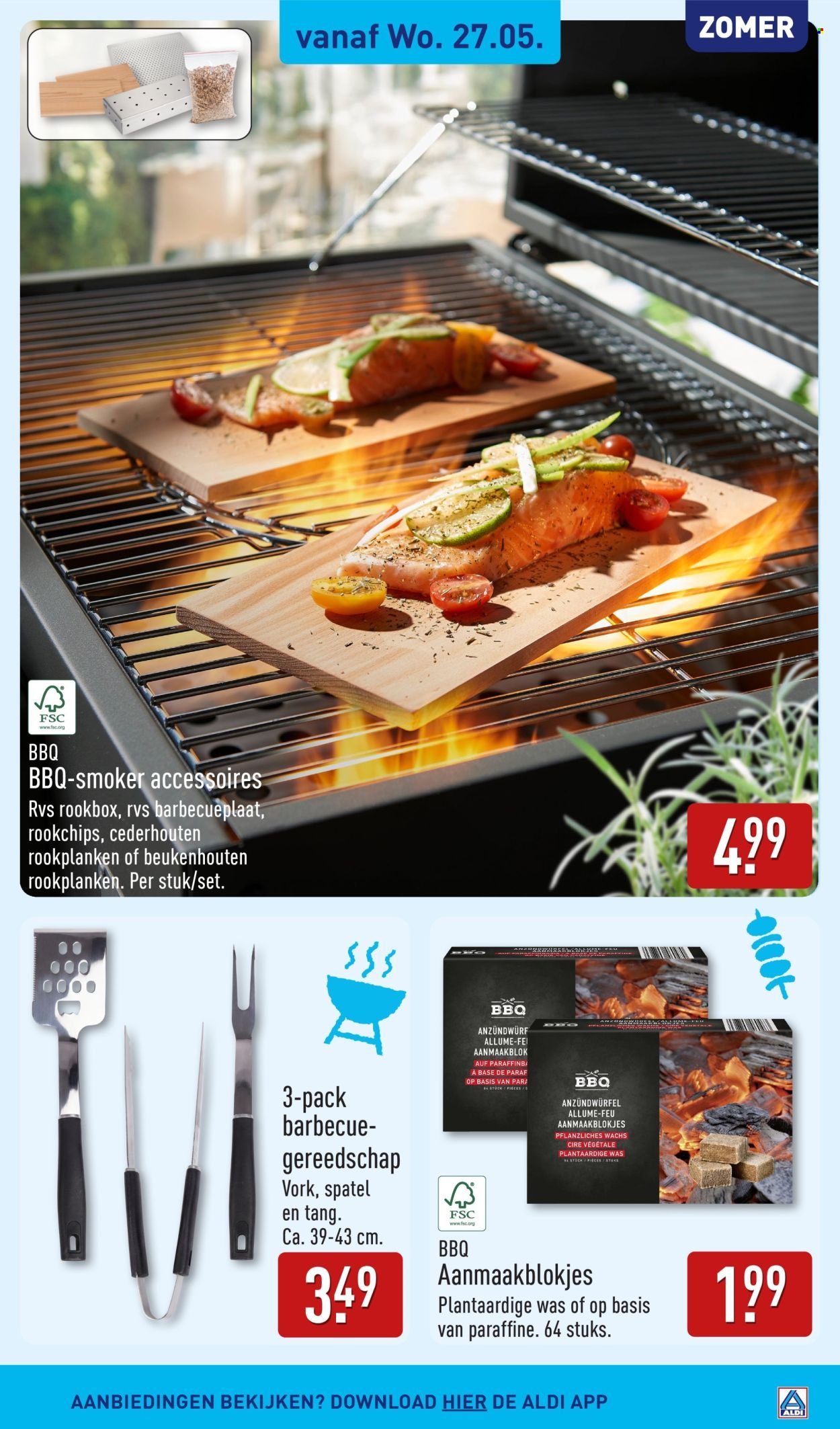 ALDI folder - Buiten eten