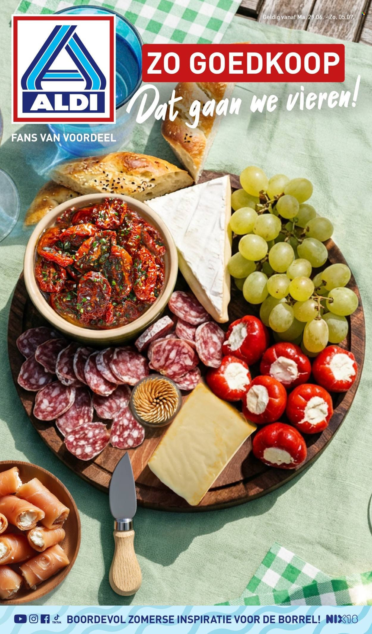 ALDI folder - Buiten eten