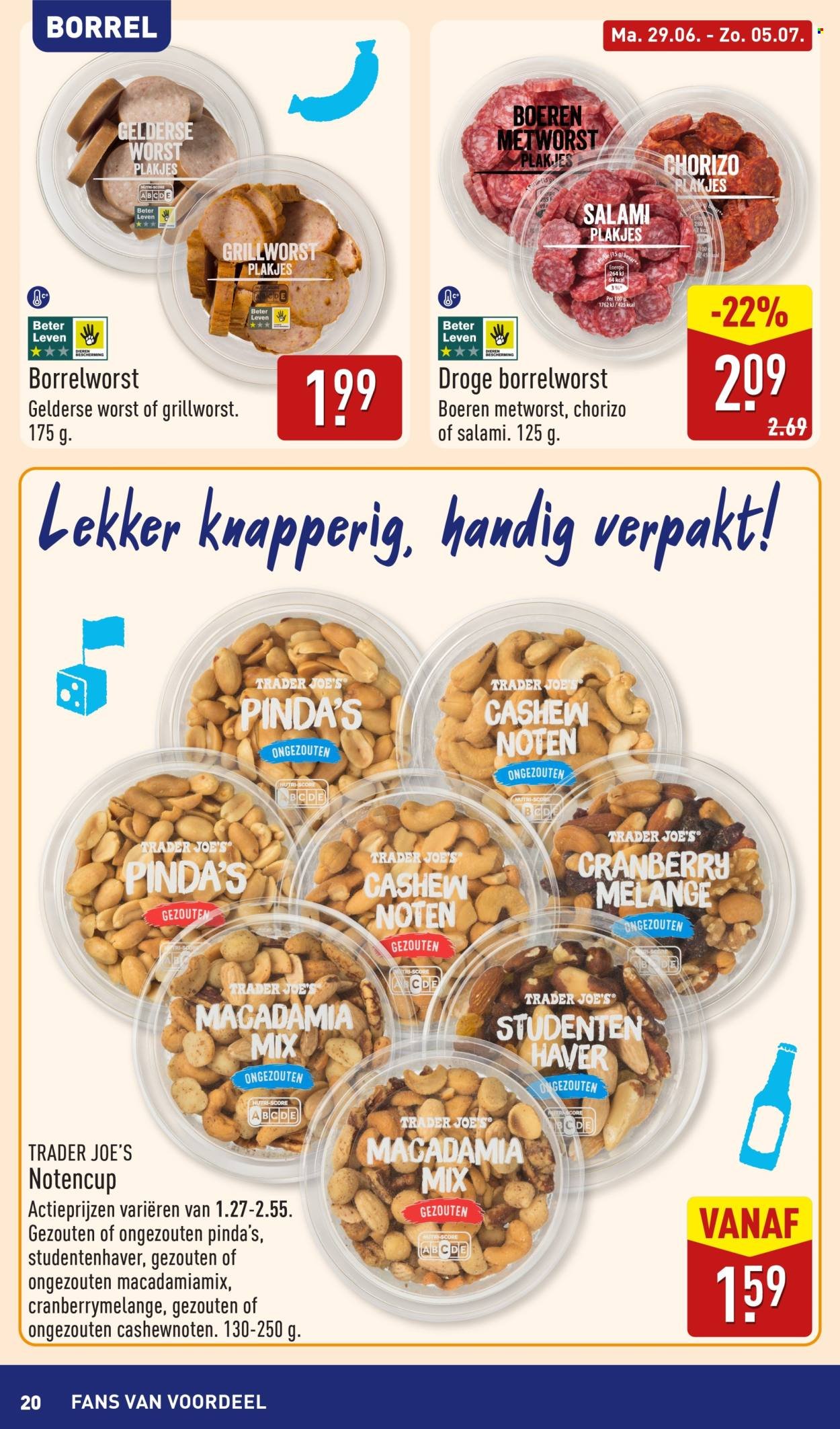 ALDI folder - Buiten eten