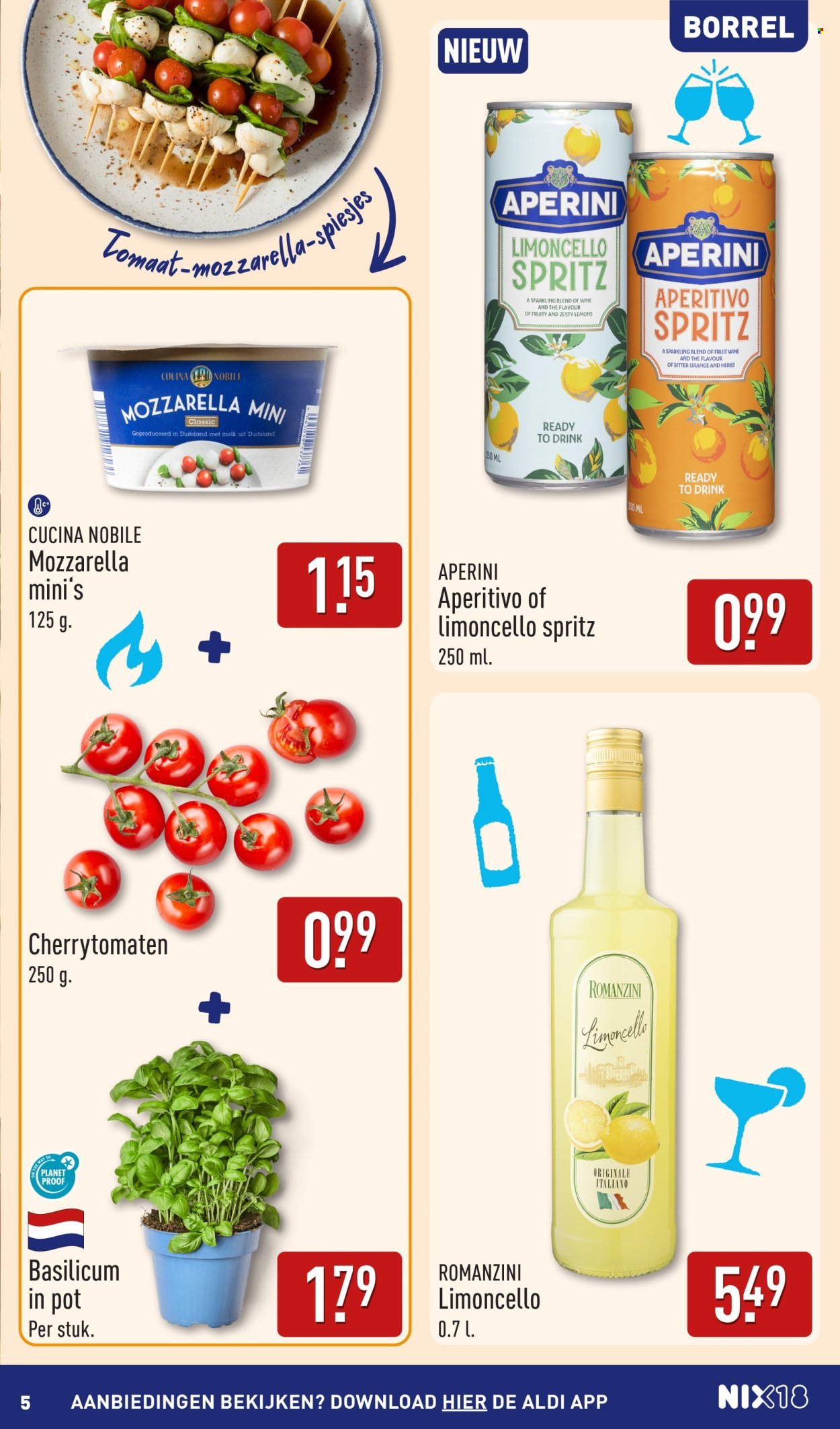 ALDI folder - Buiten eten