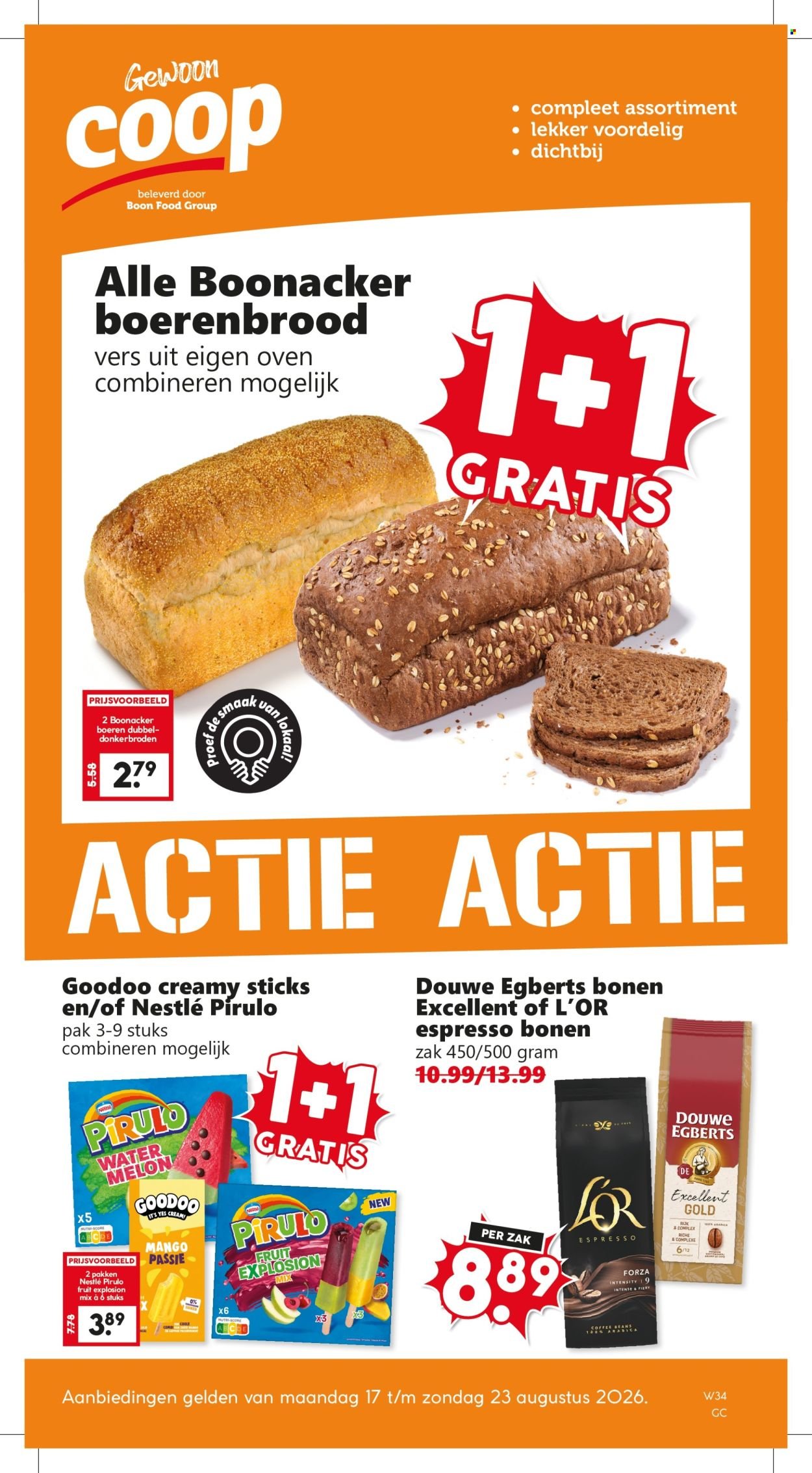 COOP folder - Van maandag 17 augustus 2026