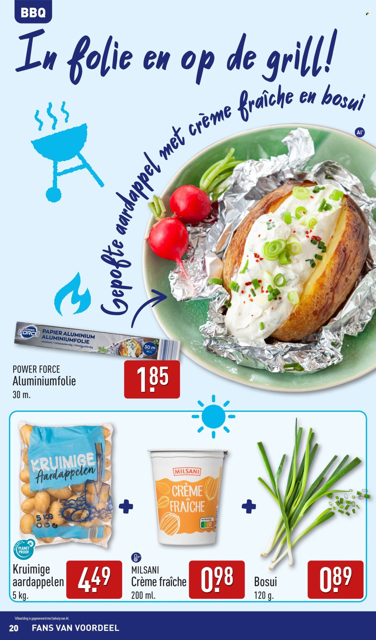 ALDI folder - Buiten eten