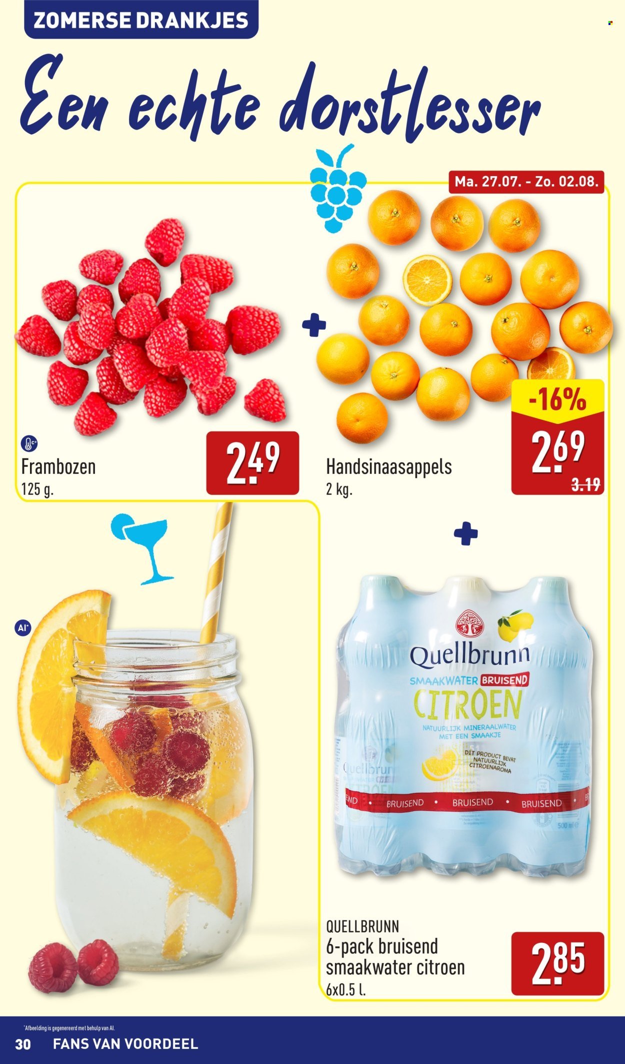 ALDI folder - Buiten eten