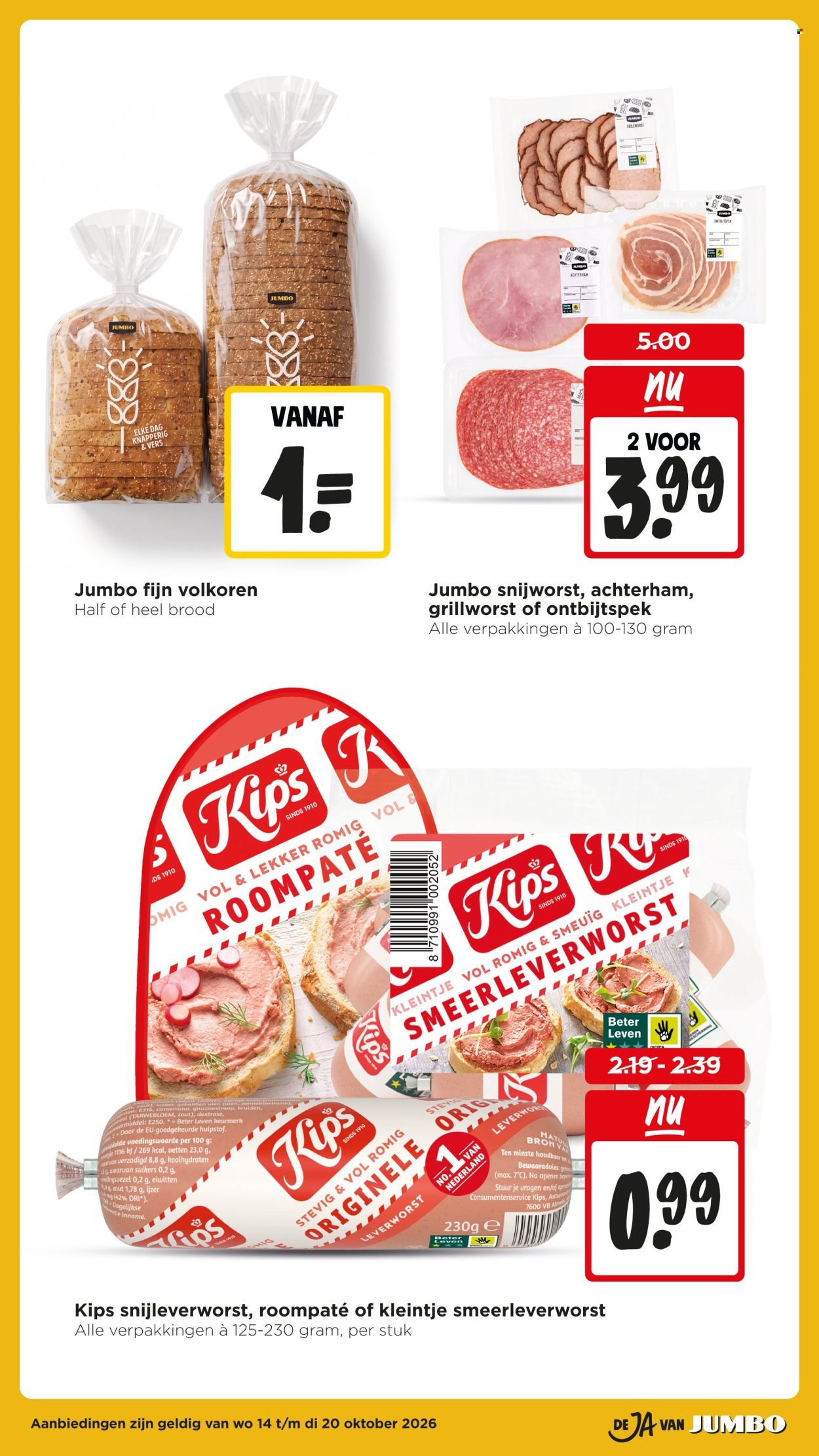 JUMBO folder - Van woensdag 14 oktober 2026