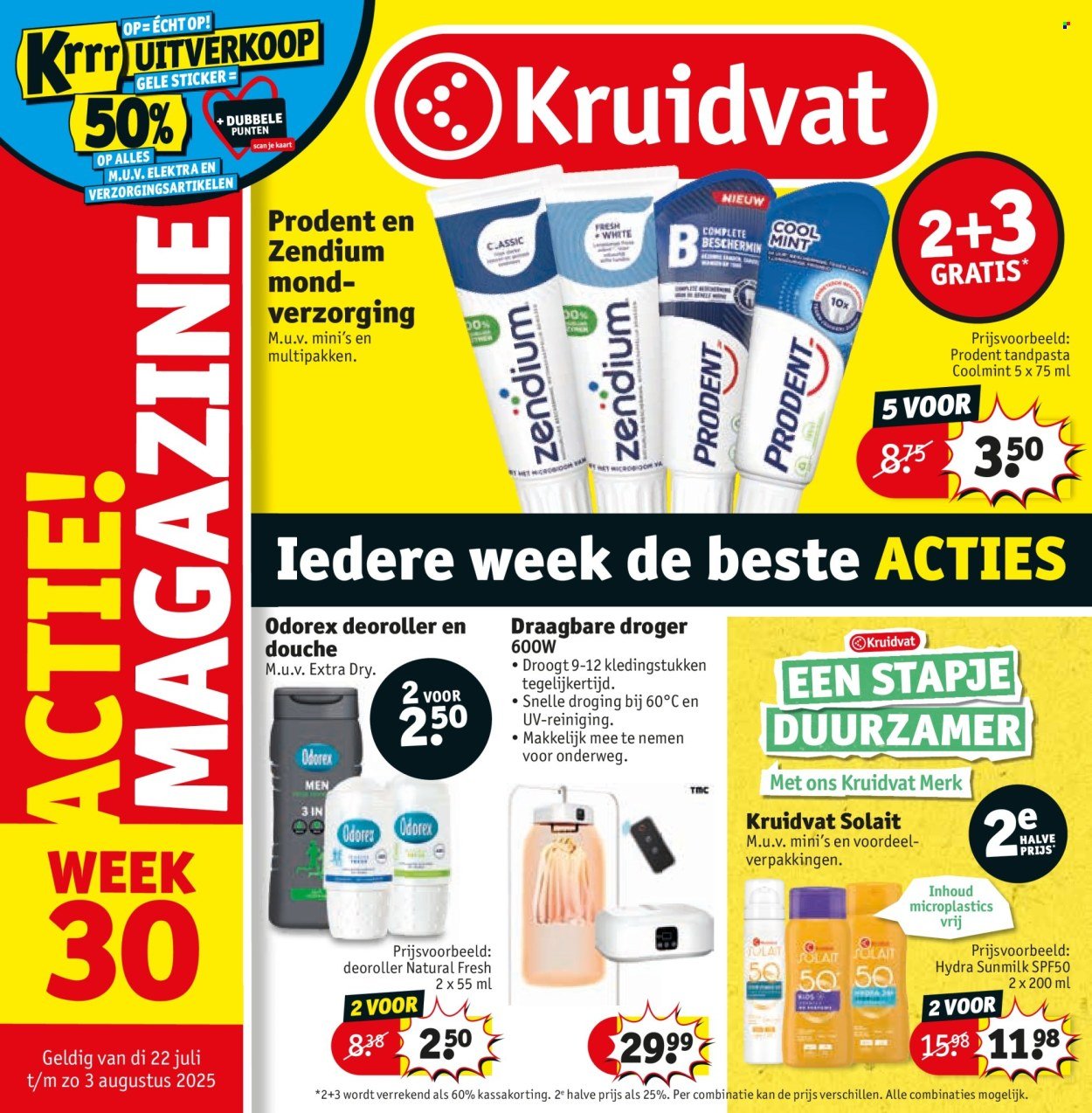 KRUIDVAT folder - Van dinsdag 22 juli 2025 (2025-07-22 - 2025-08-03)