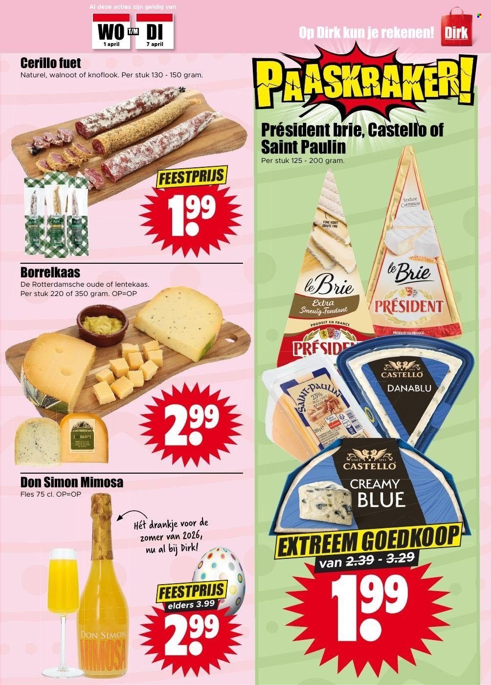 DIRK folder - Volgende week