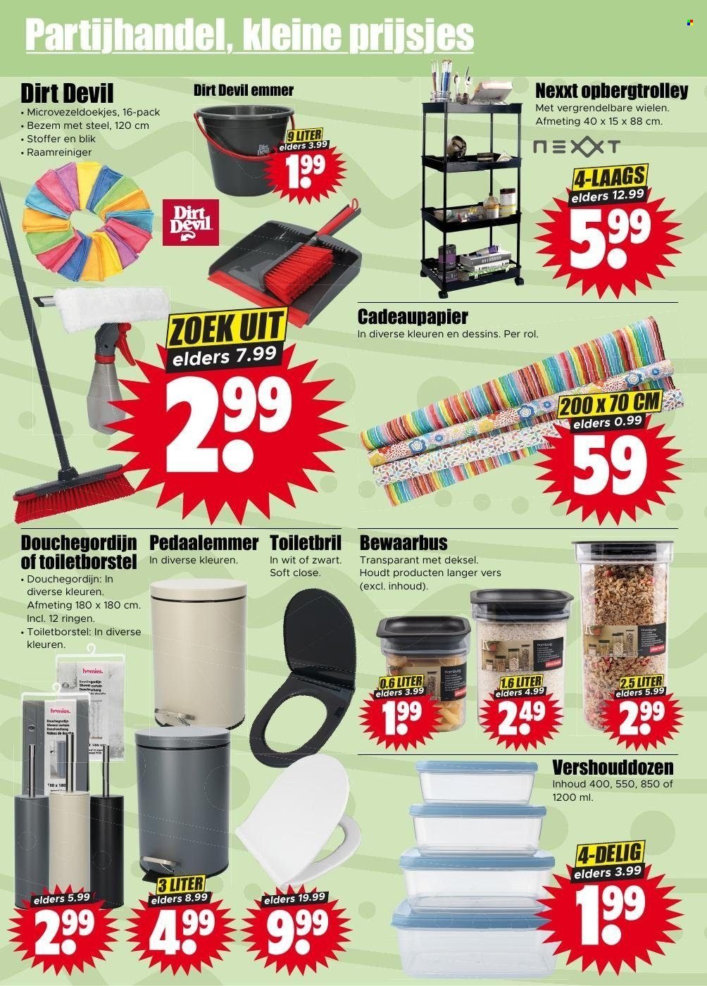 DIRK folder - Volgende week