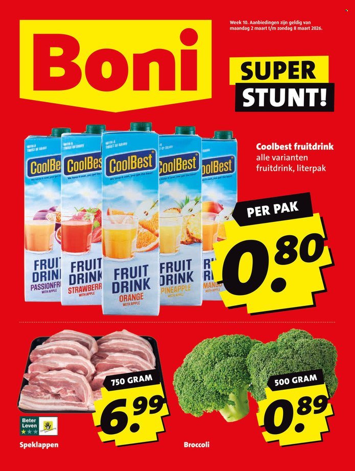 BONI folder - Van maandag 2 maart 2026