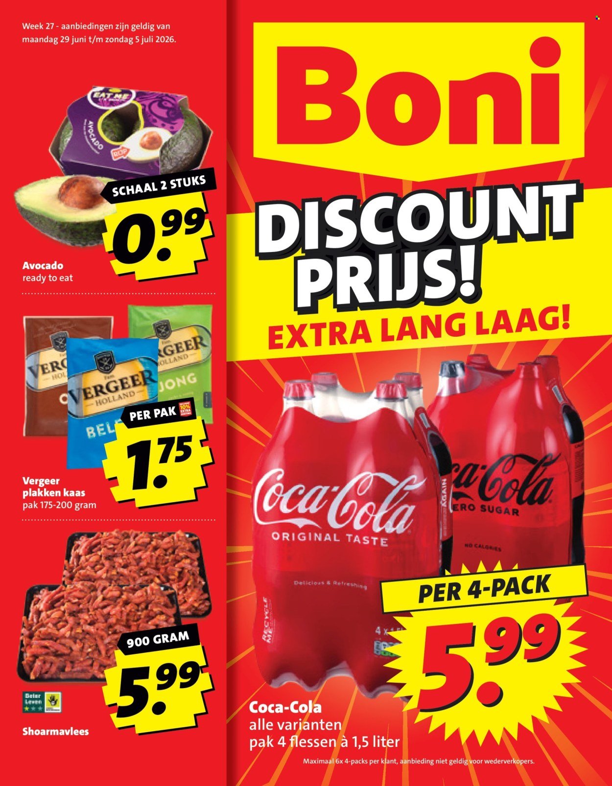 BONI folder - Van maandag 29 juni 2026