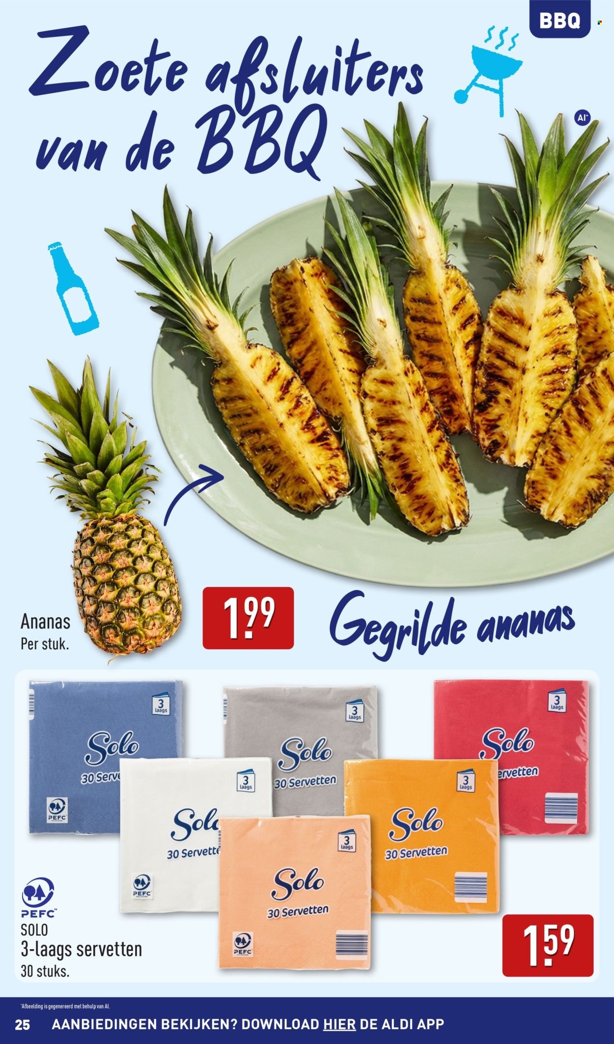 ALDI folder - Buiten eten