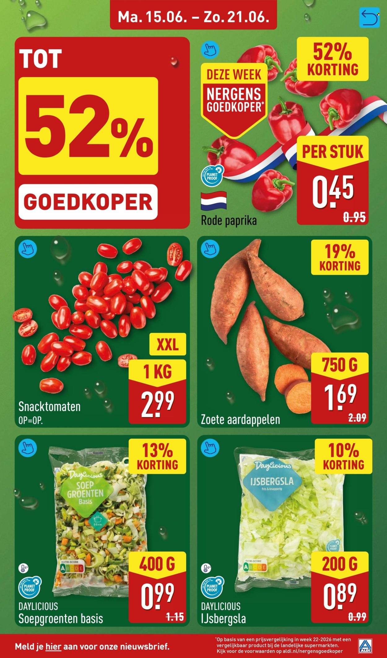 ALDI folder - Van maandag 15 juni 2026