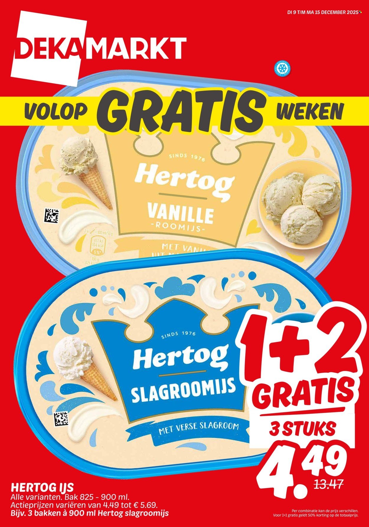 DEKAMARKT folder - Van dinsdag 9 december 2025